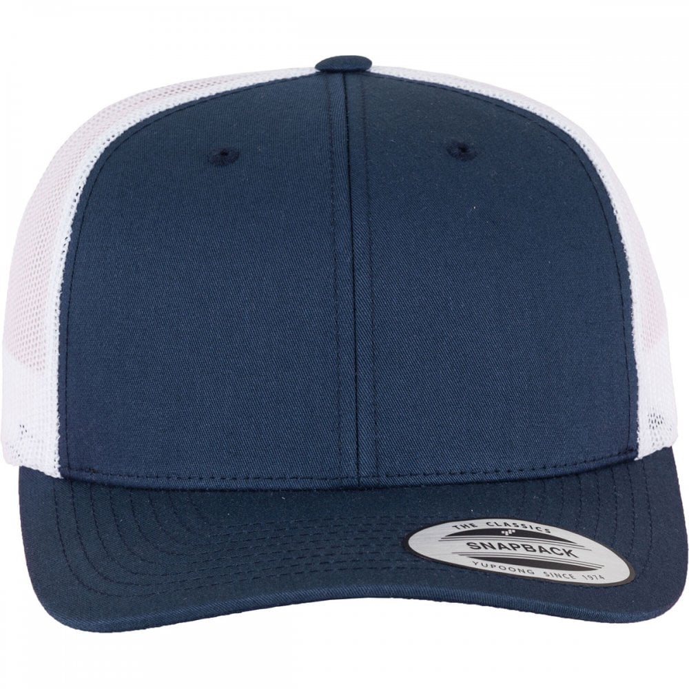 6606T Retro Trucker Two Tone Cap