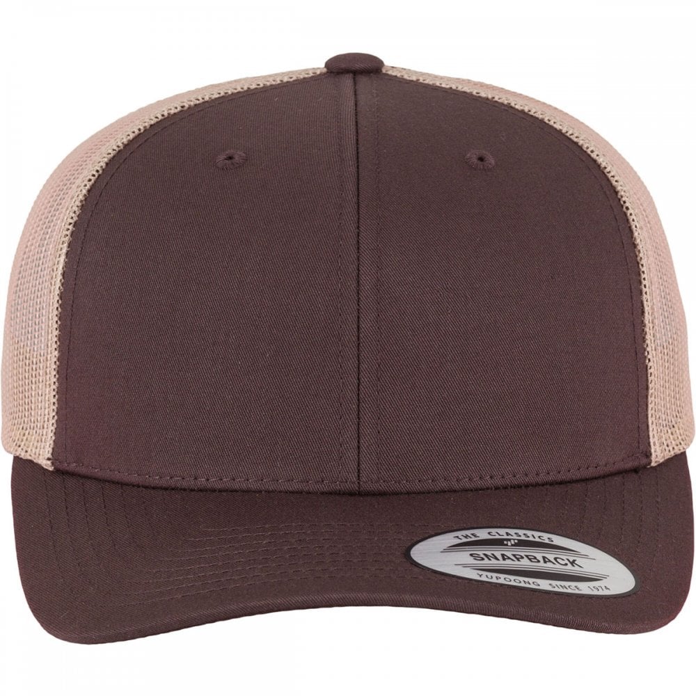 6606T Retro Trucker Two Tone Cap