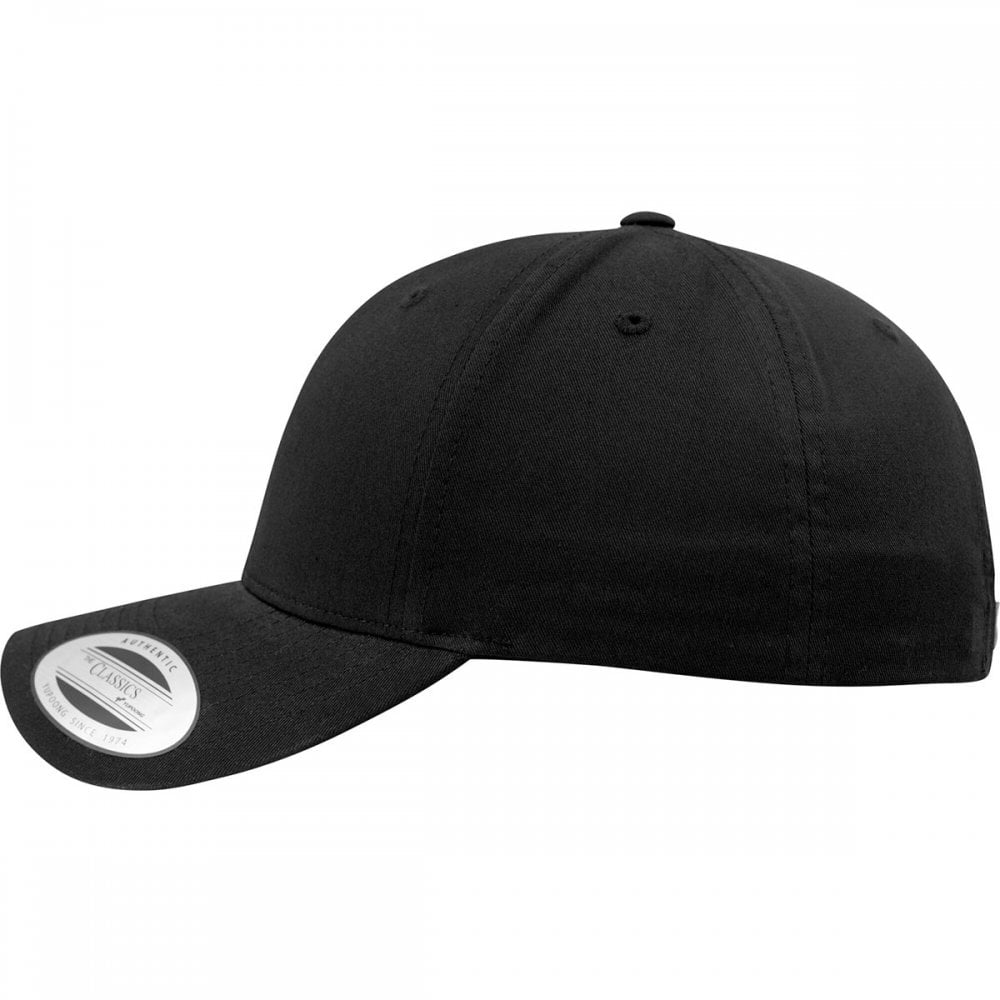 7706 Curved Classic Snapback Cap