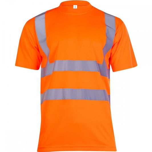 UC810 Hi Vis Short Sleeve T-Shirt Orange L *One Size Only - Outlet Store*
