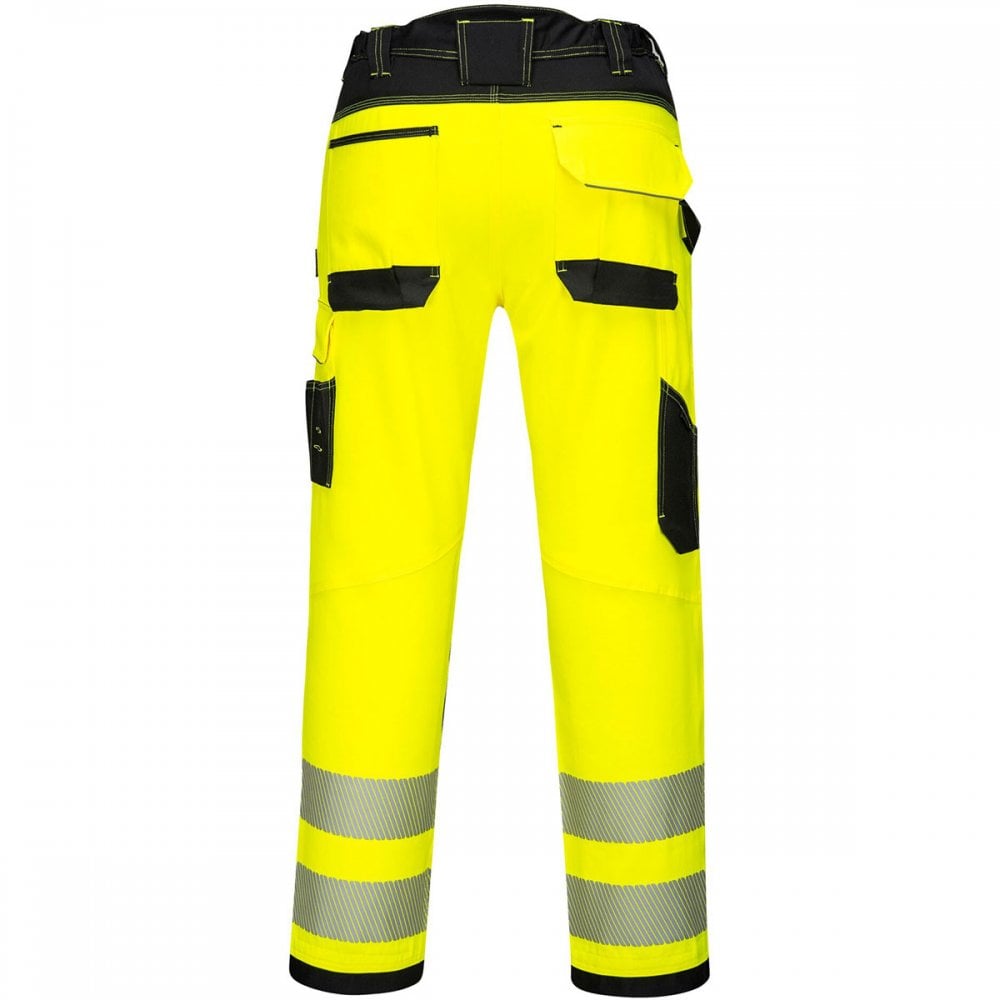PW303 PW3 Hi-Vis Lightweight Stretch Work Trousers