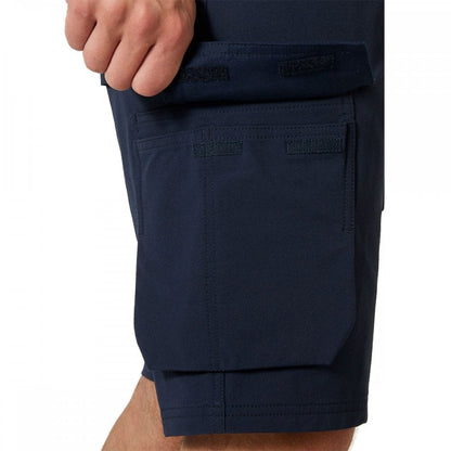 77508 Oxford 4X Cargo Shorts Navy/Ebony Waist: 34.5" *One Size Only - Outlet Store*