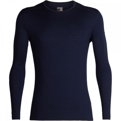 Mens Merino 200 Oasis Long Sleeve Crewe Thermal Top