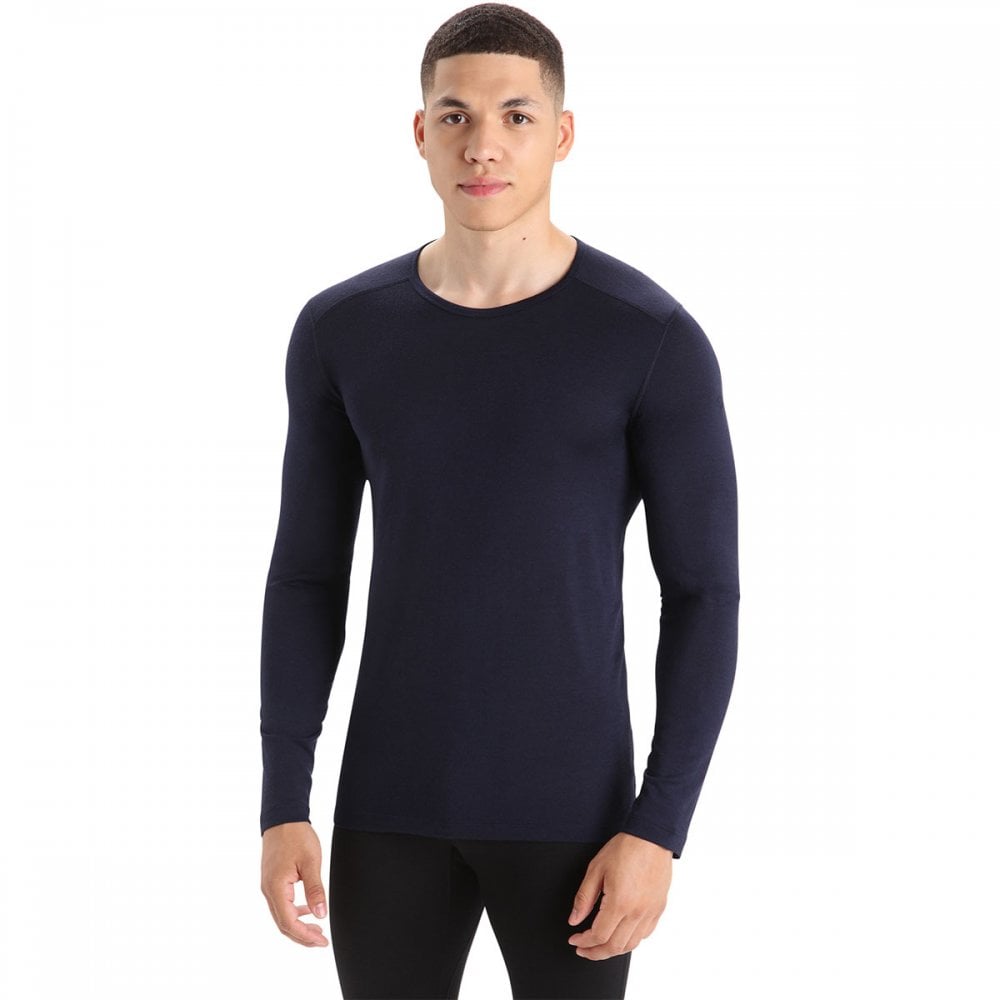 Mens Merino 200 Oasis Long Sleeve Crewe Thermal Top