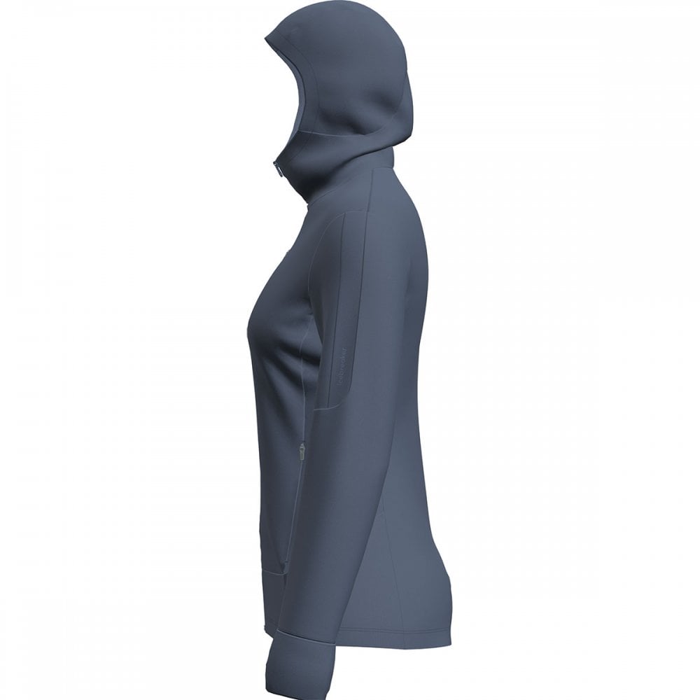 Womens Merino 260 Quantum Long Sleeve Zip Hoodie