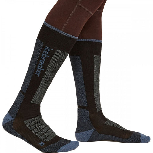 Womens Merino Ski+ Medium Over The Calf Socks