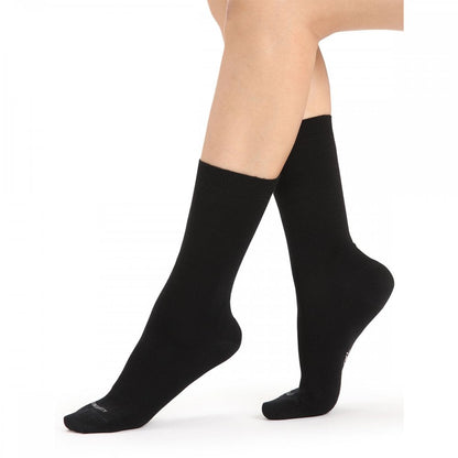 Womens Merino Lifestyle Fine Gauge Crew Socks