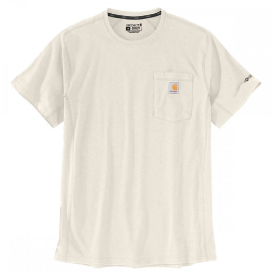 106652 Carhartt Force Relaxed Fit Midweight Short-Sleeve Pocket T-Shirt Malt S *One Size Only - Outlet Store*