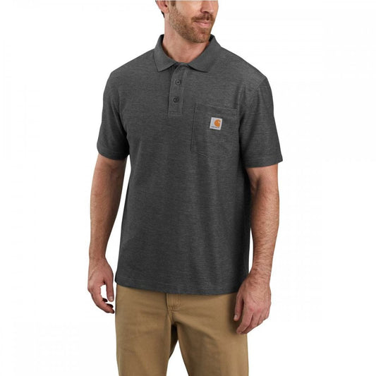 106685 Midweight S/S Pocket Polo
