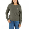 106179 Womens French Terry Crewneck Sweatshirt (Spring 2024 New Colours)