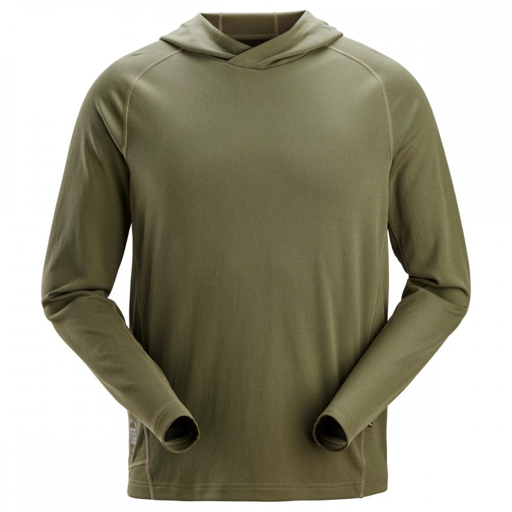 2456 Stay Fresh Hoodie Khaki Green L *One Size Only - Outlet Store*