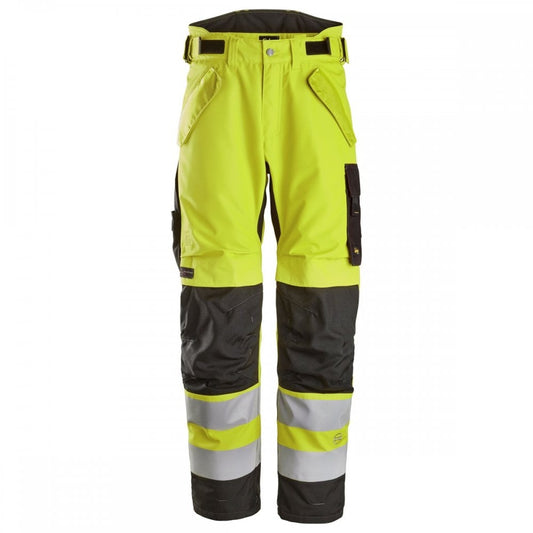 6630 Hi-Vis Class2 Waterproof Trouser - Recycled Insulation