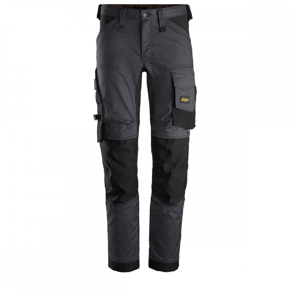 6341 AllroundWork Stretch Trousers Steel Grey 30" 33" *One Size Only - Outlet Store*
