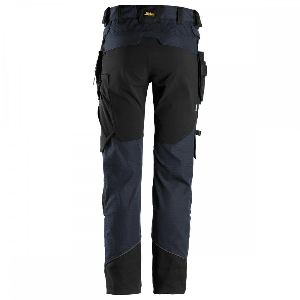 6972 4 Way STRETCH FlexiWork Work Trousers+ Kneepad & Detachable Holster Pockets