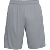 UA017 Tech Graphic Shorts Steel/Black L *One Size Only - Outlet Store*