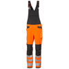 77549 Alna 4X Hi Vis Work Bib Class 2 Orange/Ebony 31" 30" *One Size Only - Outlet Store*