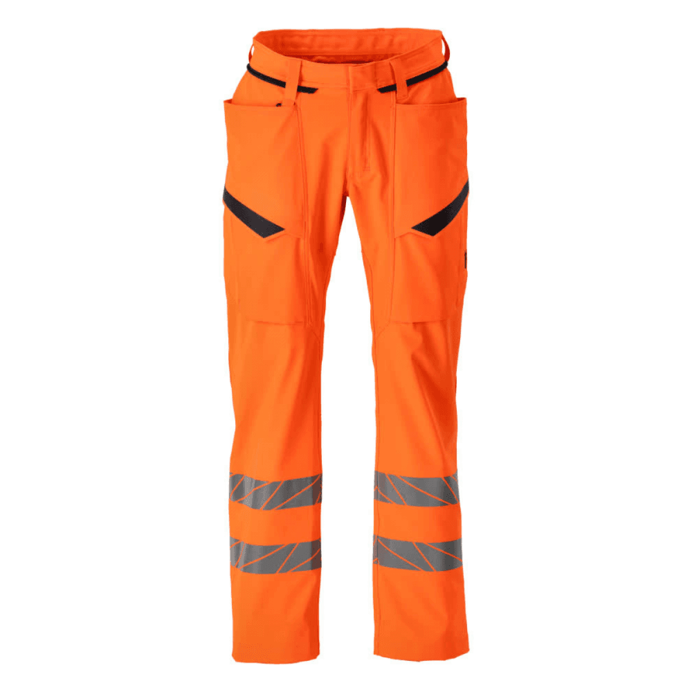 24279 Accelerate Safe Trousers with thigh pockets Hi-Vis Orange 32" 35.5" *One Size Only - Outlet Store*
