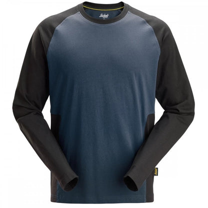 SN2450 Two-Coloured Long Sleeve T-Shirt