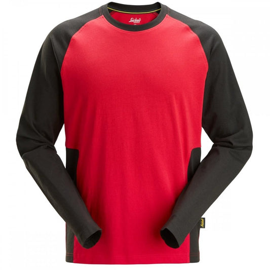 SN2450 Two-Coloured Long Sleeve T-Shirt
