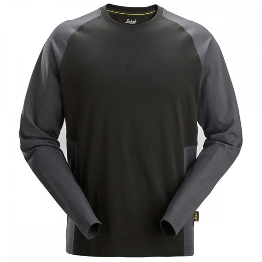 SN2450 Two-Coloured Long Sleeve T-Shirt