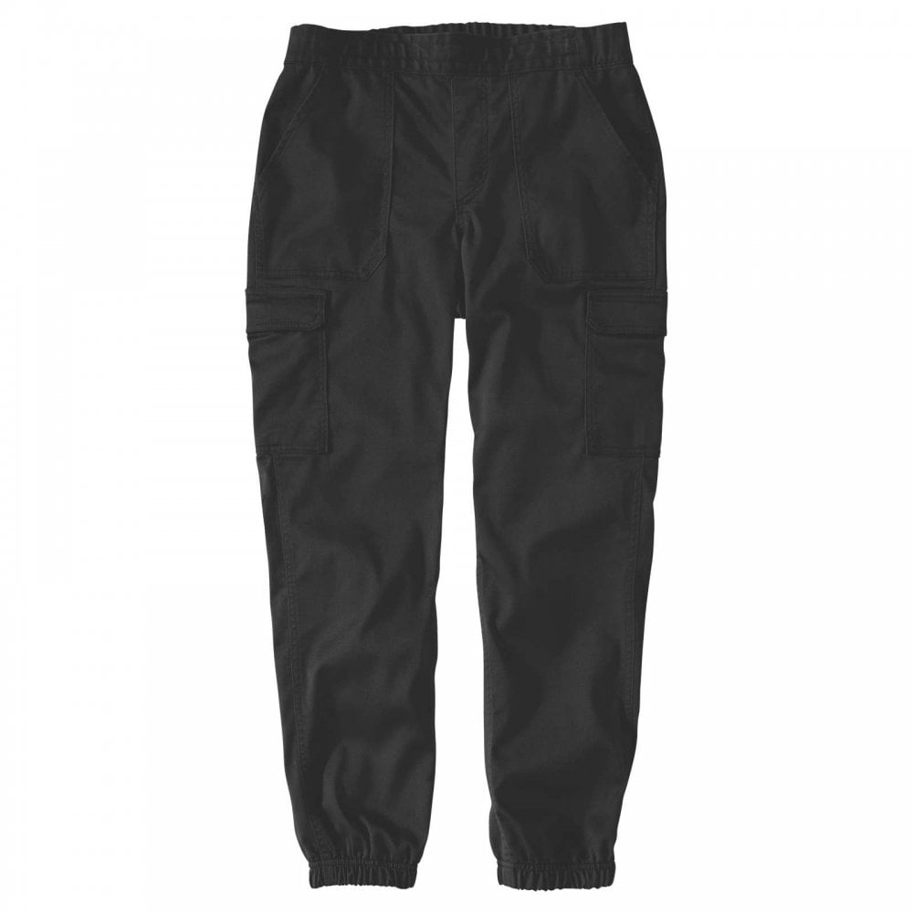106522 Bd6522 Womens Relaxed Fit Twill Jogger Black M *One Size Only - Outlet Store*