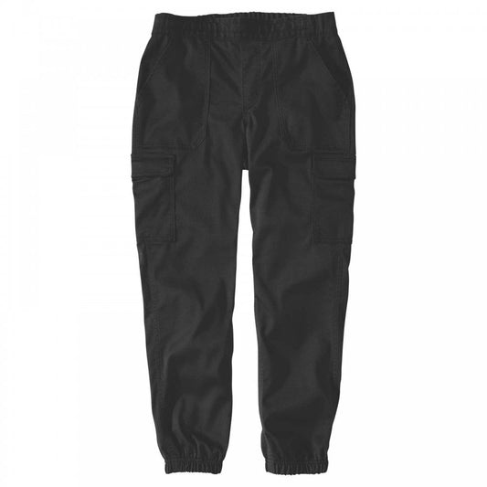 106522 Bd6522 Womens Relaxed Fit Twill Jogger Black M *One Size Only - Outlet Store*