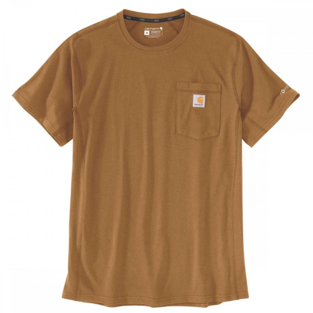 106652 Carhartt Force Relaxed Fit Midweight Short-Sleeve Pocket T-Shirt