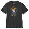 107051 Tk7051 Mens Relaxed Fit Lightweight S/S Active Jac Graphic T-Shirt