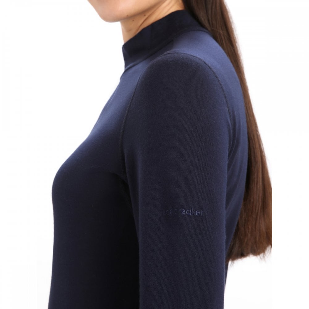Womens Merino 260 Tech Long Sleeve Turtleneck Thermal Top