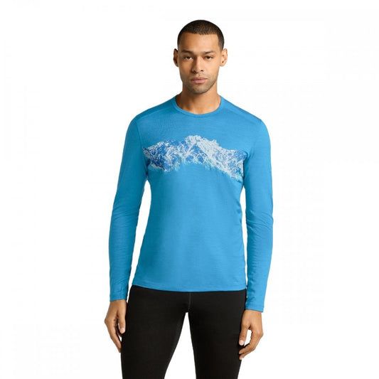 Mens Merino 200 Oasis Long Sleeve Crewe Thermal Top Remarkables