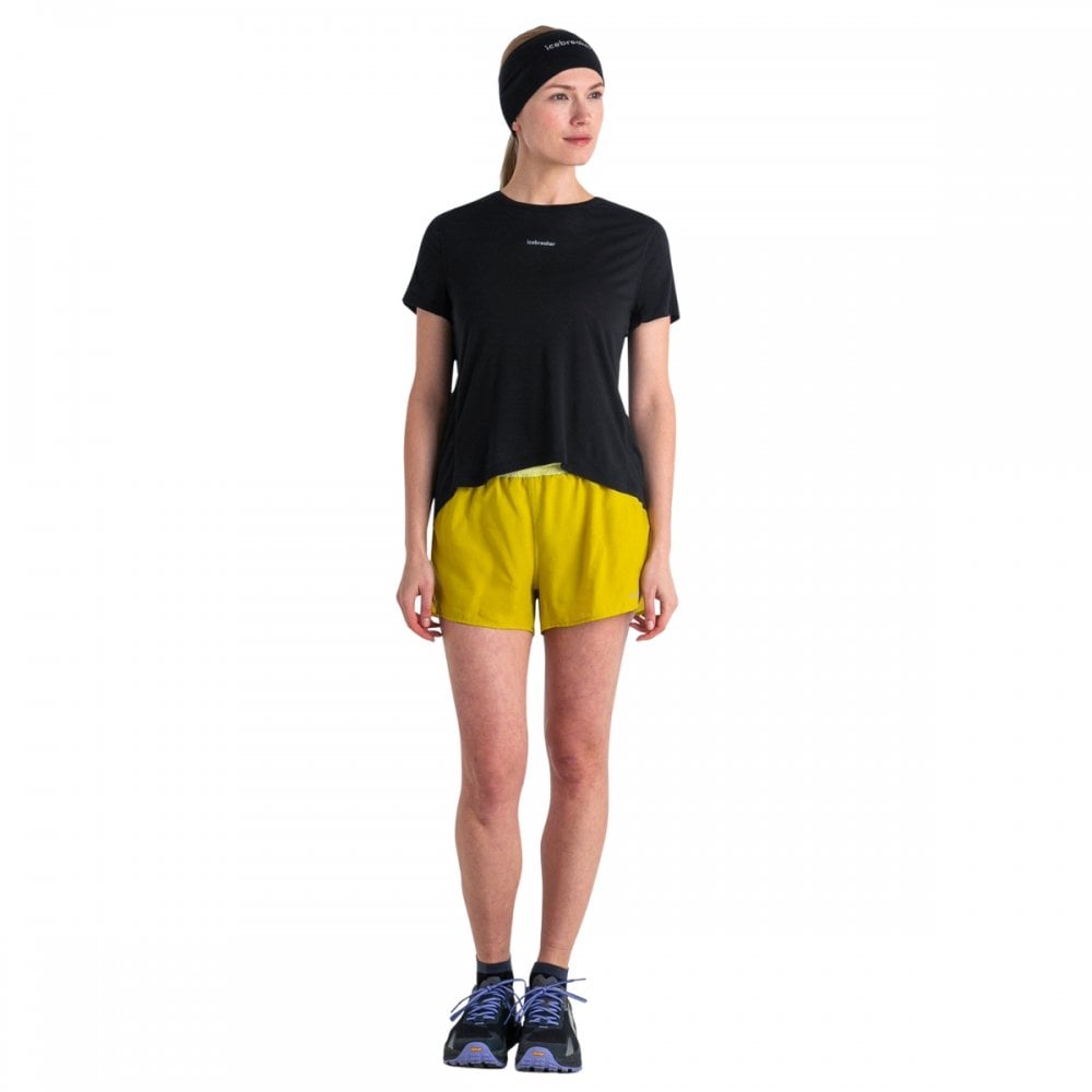 Womens Merino Blend 125 Cool-Lite™ Speed Short Sleeve Slit Back T-Shirt