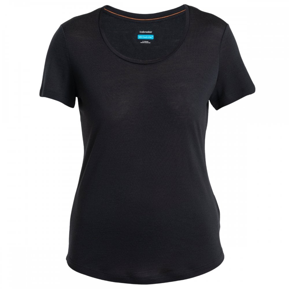Womens Merino Blend 125 Cool-Lite™ Sphere Short Sleeve Scoop T-Shirt