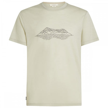 Mens Merino 150 Tech Lite Short Sleeve T-Shirt Pukaki Reflected