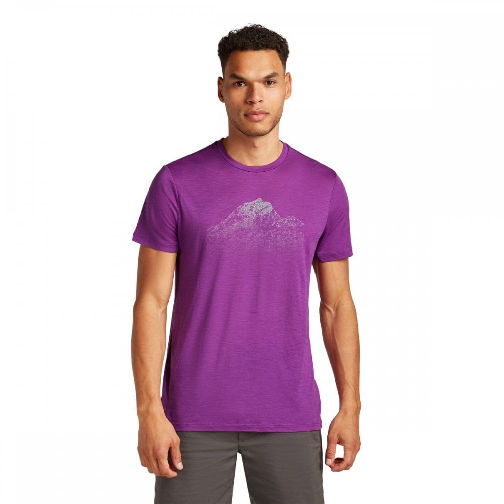 Mens Merino 150 Tech Lite Short Sleeve T-Shirt Rising Light