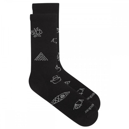 Mens Merino Lifestyle Ultralight Crew Socks Camp Essentials