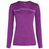 Womens Merino 200 Oasis Long Sleeve Crewe Thermal Top Mountain Pulse