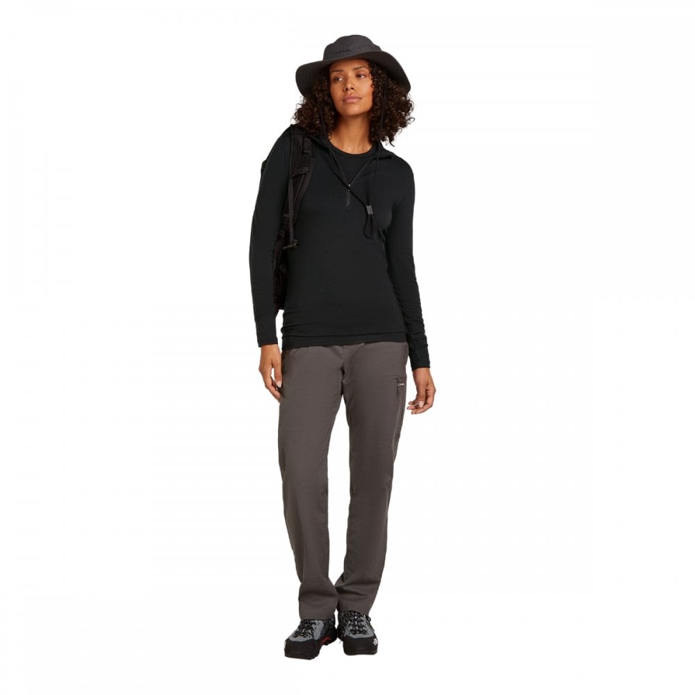 Womens Merino Blend Core Heavyweight Long Sleeve Crewe Thermal Top