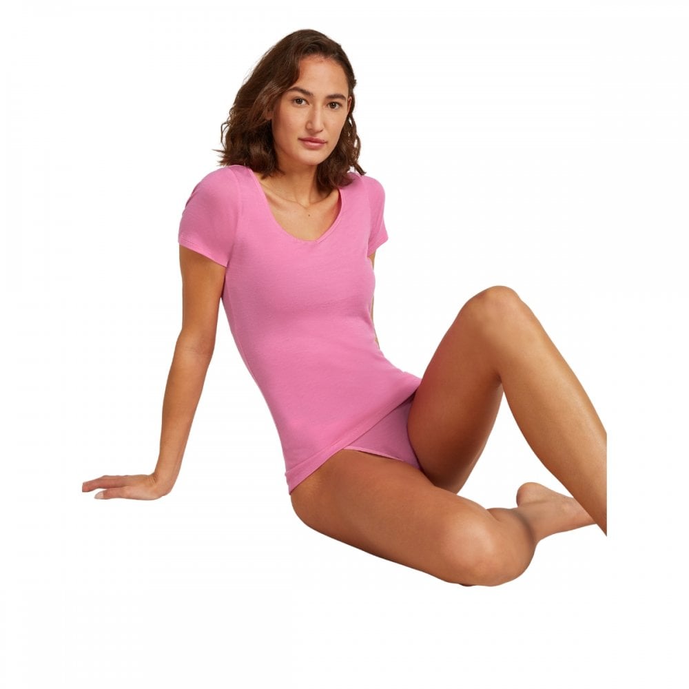 Womens Merino 150 Siren Short Sleeve Sweetheart