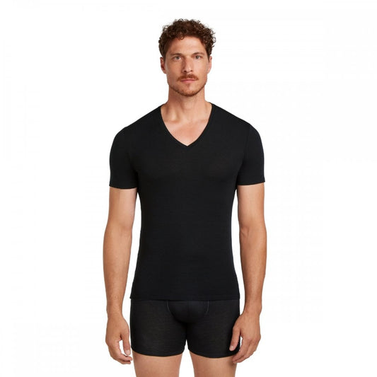 Mens Merino 150 Anatomica Short Sleeve V Neck Top