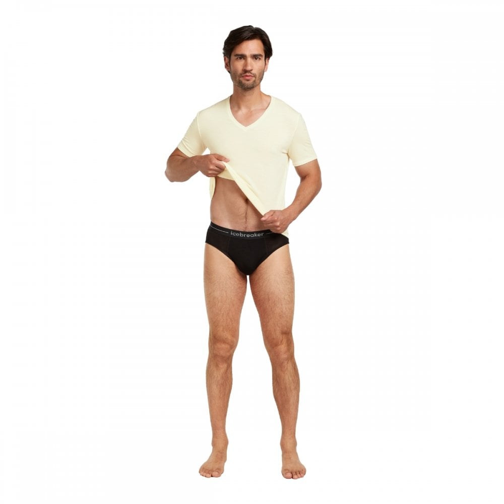 Mens Merino 150 Anatomica Short Sleeve V Neck Top