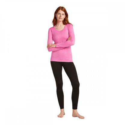 Womens Merino 200 Oasis Long Sleeve Scoop Thermal Top