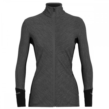 Womens Descender Long Sleeve Zip Jacket