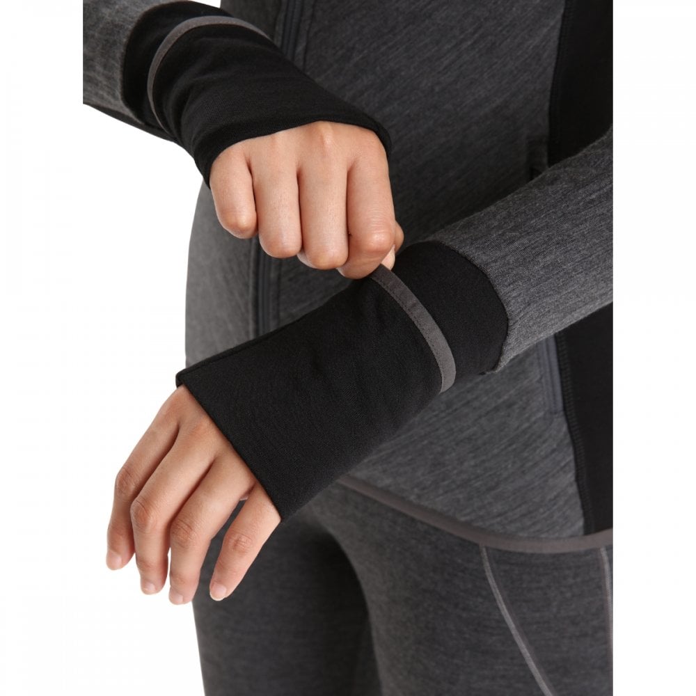Womens Descender Long Sleeve Zip Jacket
