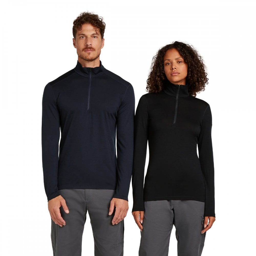 Mens Merino 200 Oasis Long Sleeve Half Zip Thermal Top