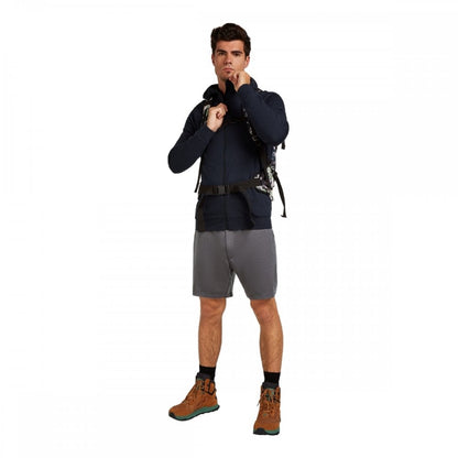 Mens Central Classic Long Sleeve Zip Hoodie