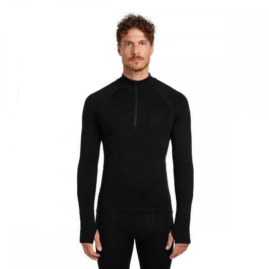 Mens 300 MerinoFine™ Polar Long Sleeve Half Zip Thermal Top