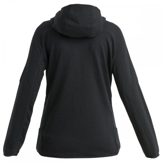 Womens Merino Blend Quantum Hybrid Long Sleeve Zip Hoodie