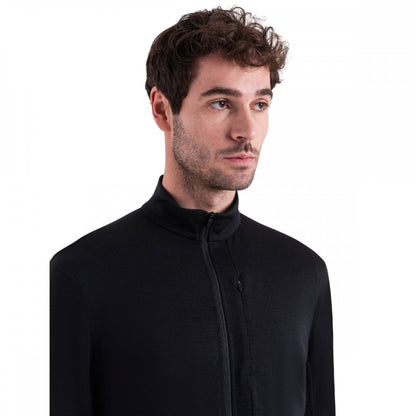 Mens Merino Blend 200 Realfleece™ Descender Long Sleeve Half Zip Jacket
