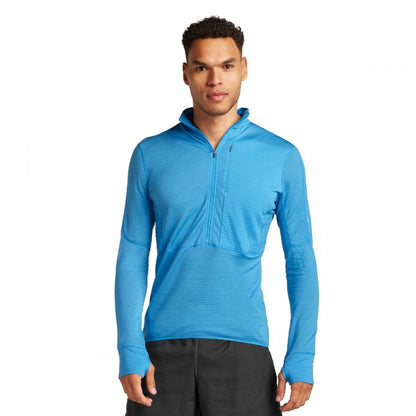 Mens Merino Blend 200 Realfleece™ Descender Long Sleeve Half Zip Jacket