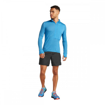 Mens Merino Blend 200 Realfleece™ Descender Long Sleeve Half Zip Jacket